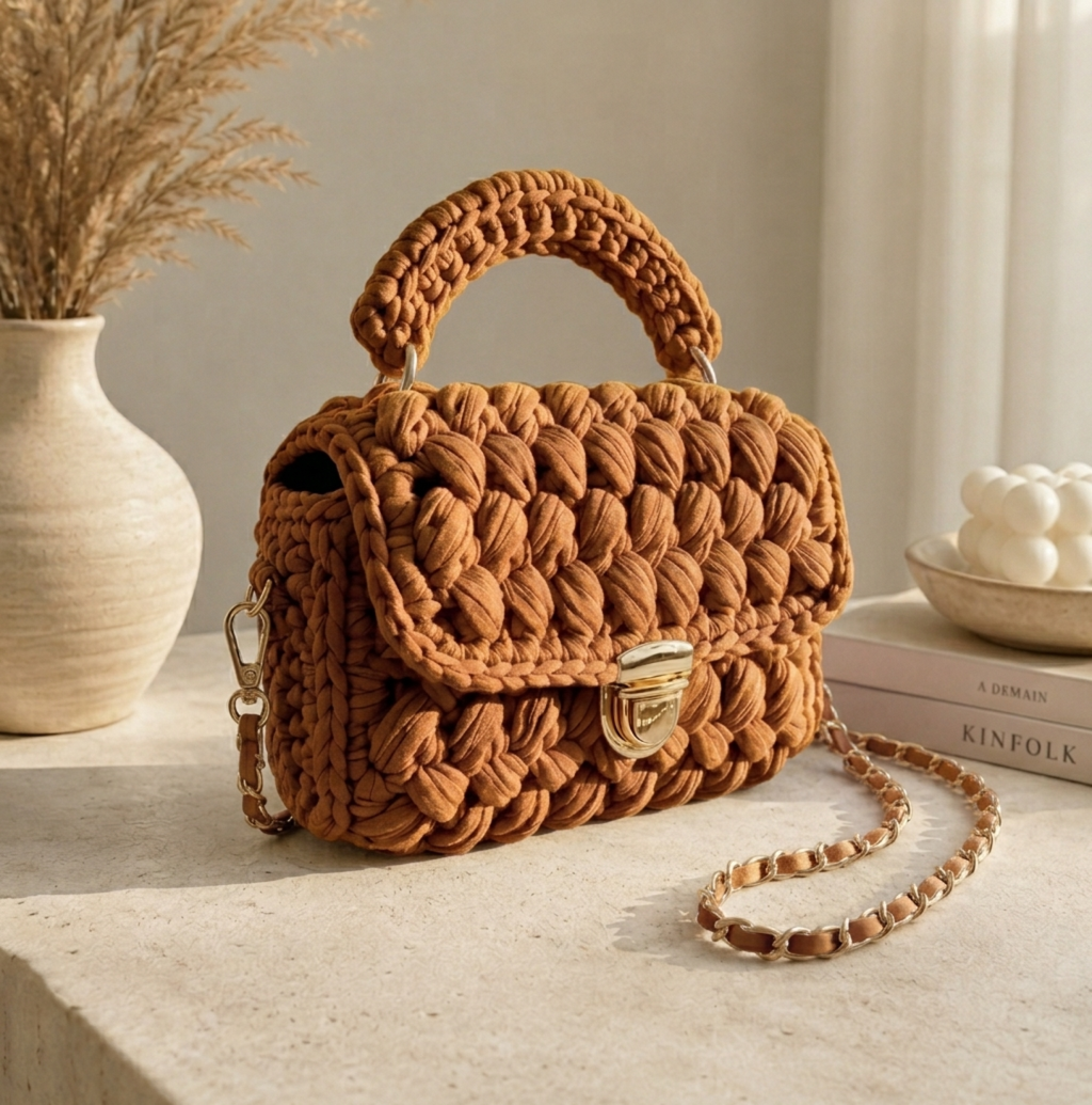 Borsa Crochet Fatta Da Kevin