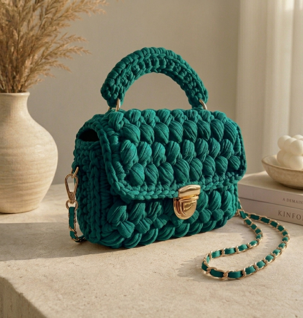 Borsa Crochet Fatta Da Kevin