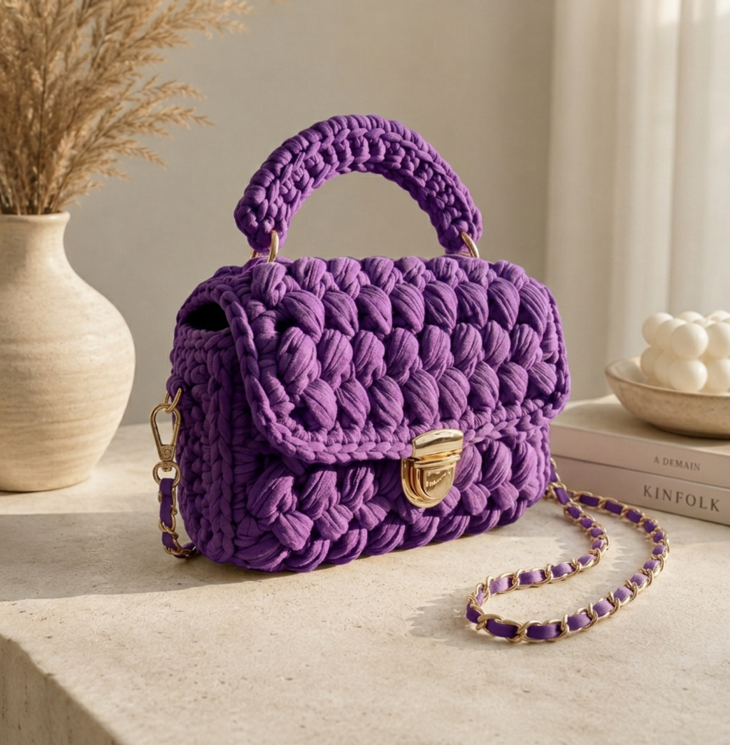 Borsa Crochet Fatta Da Kevin