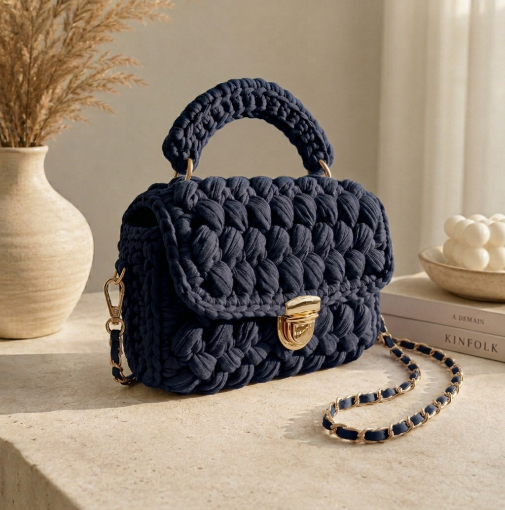 Borsa Crochet Fatta Da Kevin