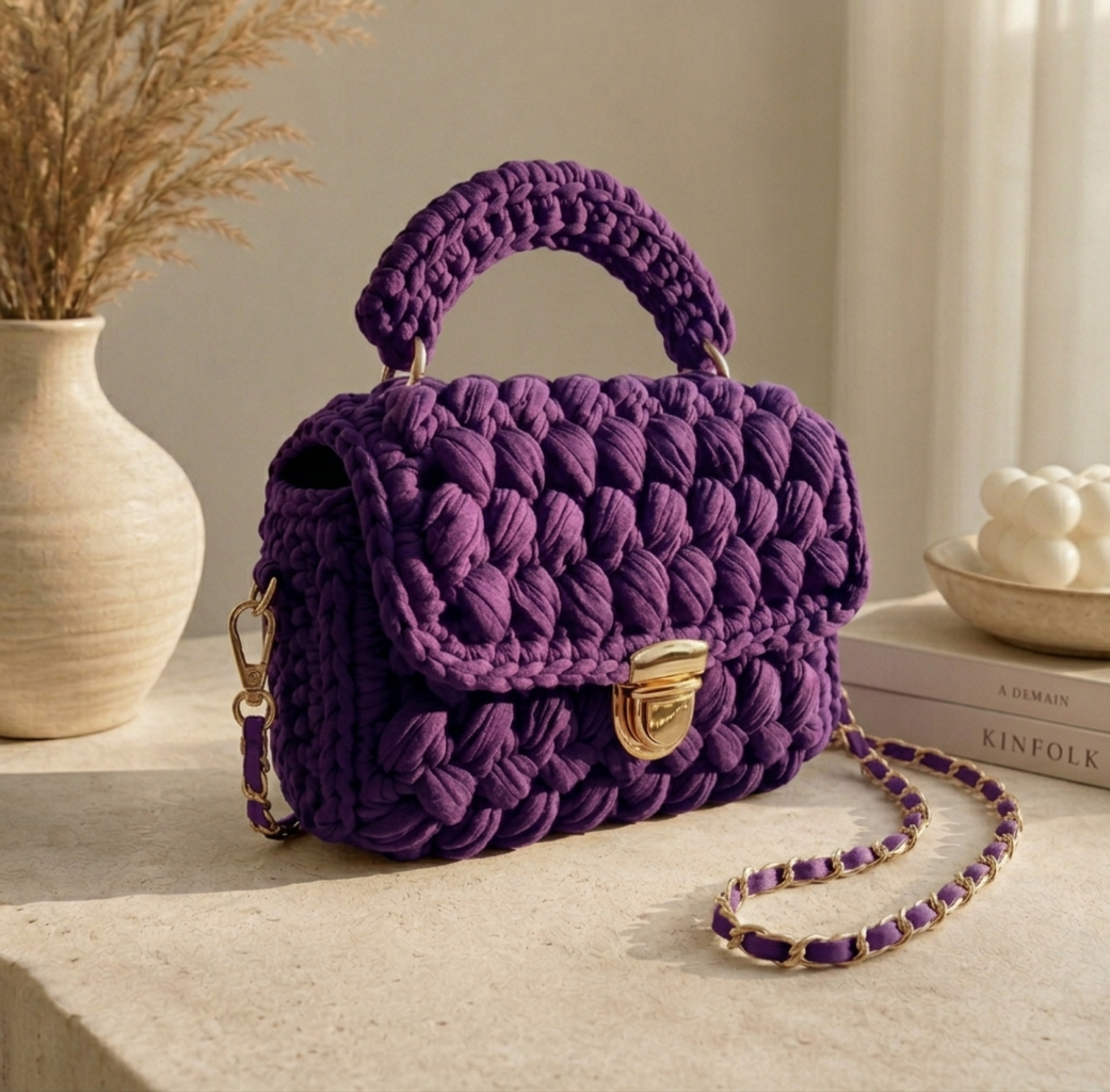 Borsa Crochet Fatta Da Kevin