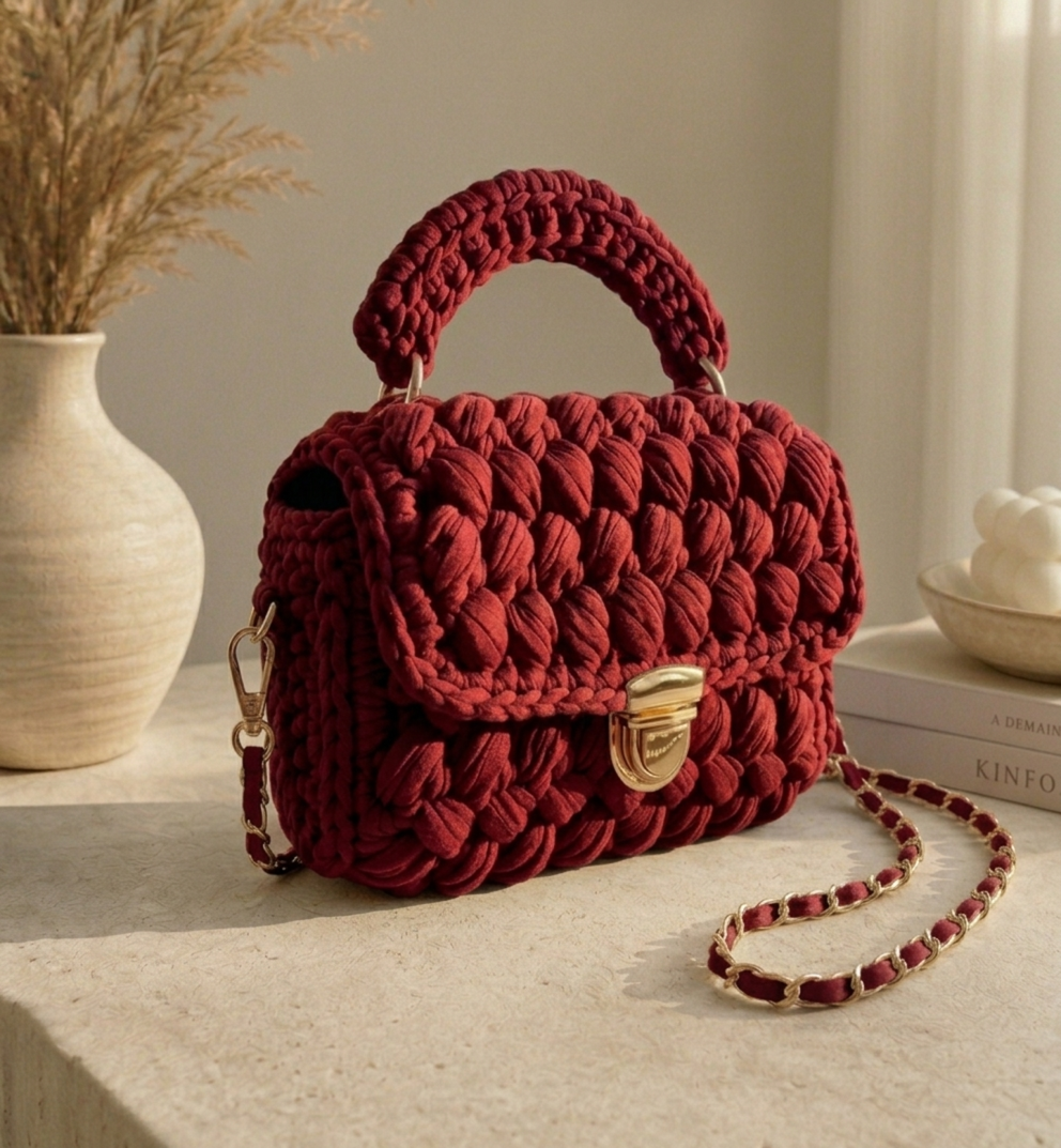 Borsa Crochet Fatta Da Kevin
