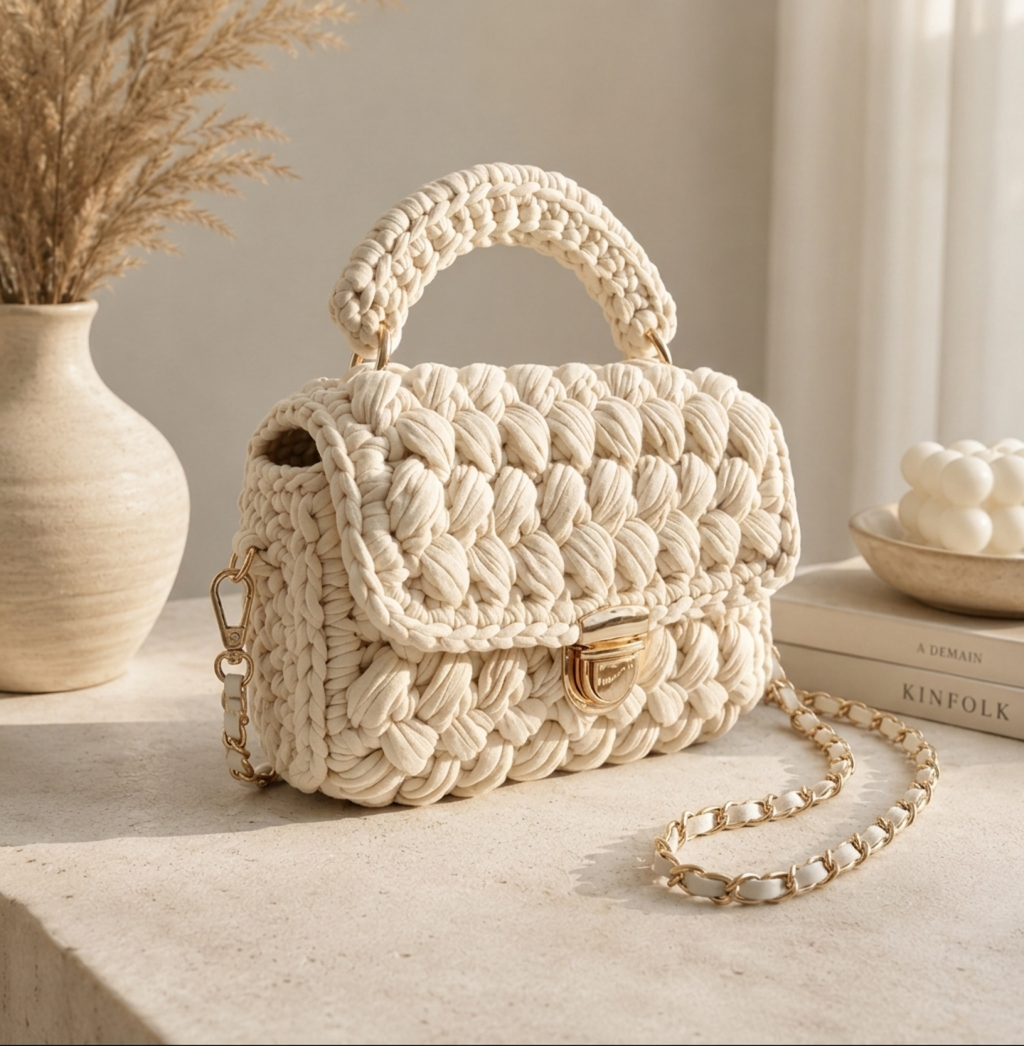 Borsa Crochet Fatta Da Kevin