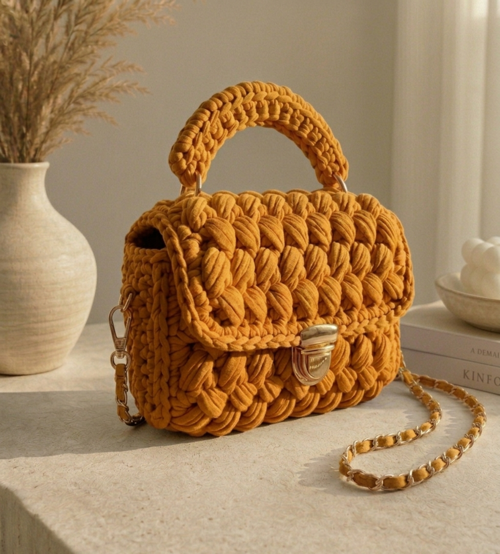 Borsa Crochet Fatta Da Kevin