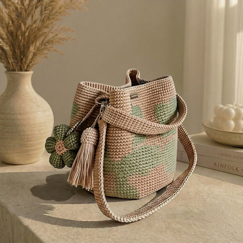 Borsa Crochet Floreale Fatta Da Kevin
